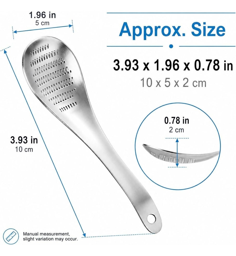 Thumbnail: Stainless Steel Grater Spoon