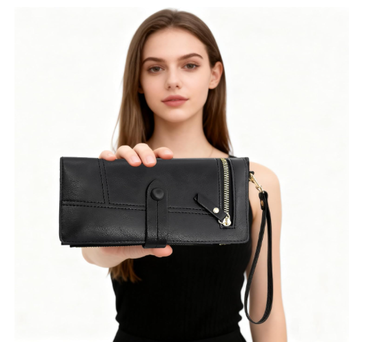 Black everyday essential wallet