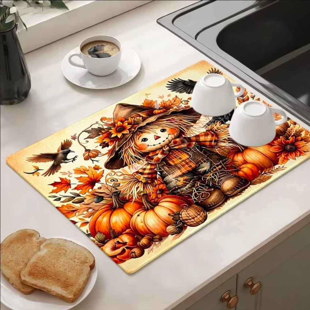 Kitchen Mat Scarecrow