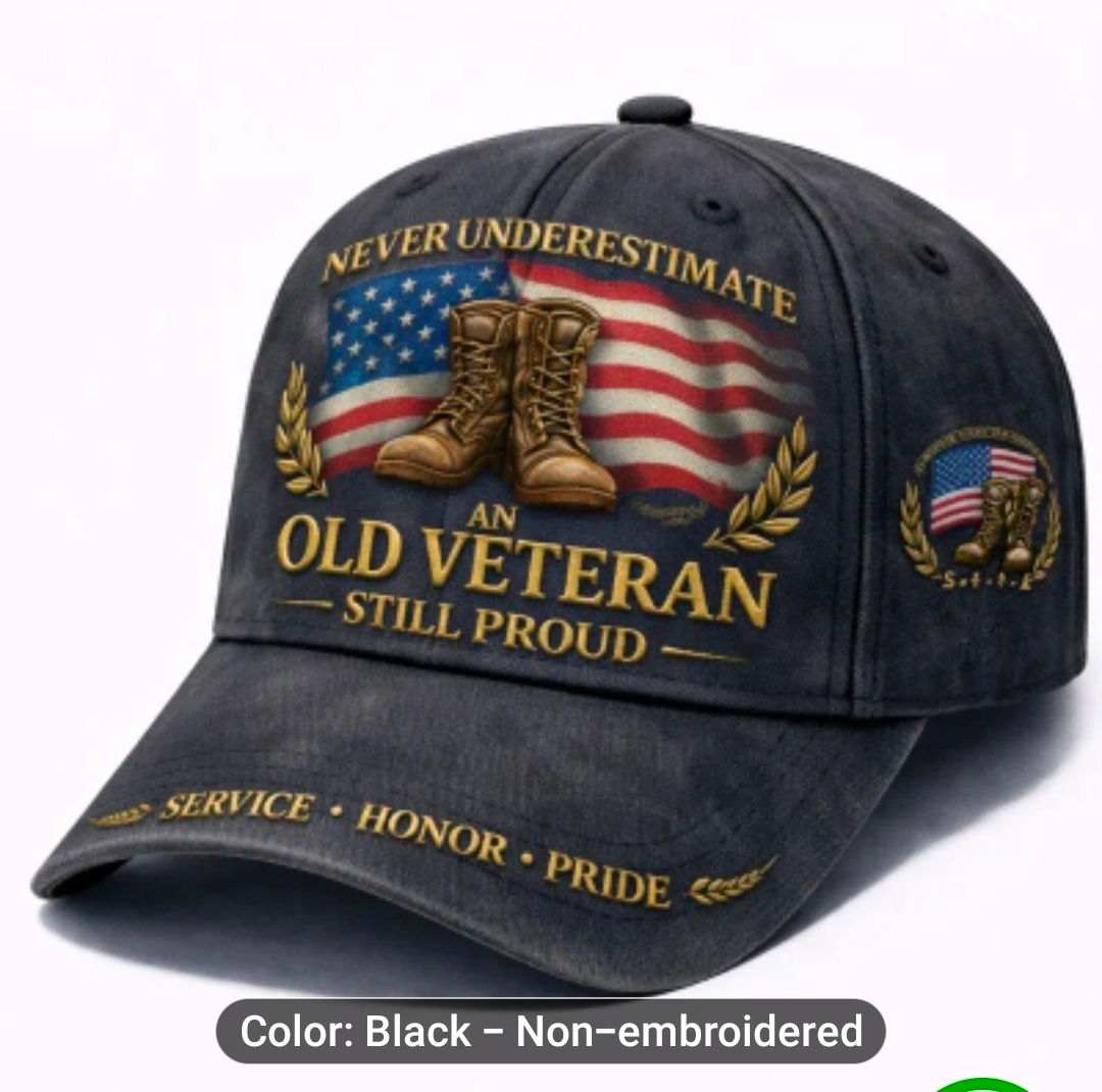 Veteran Pride baseball cap