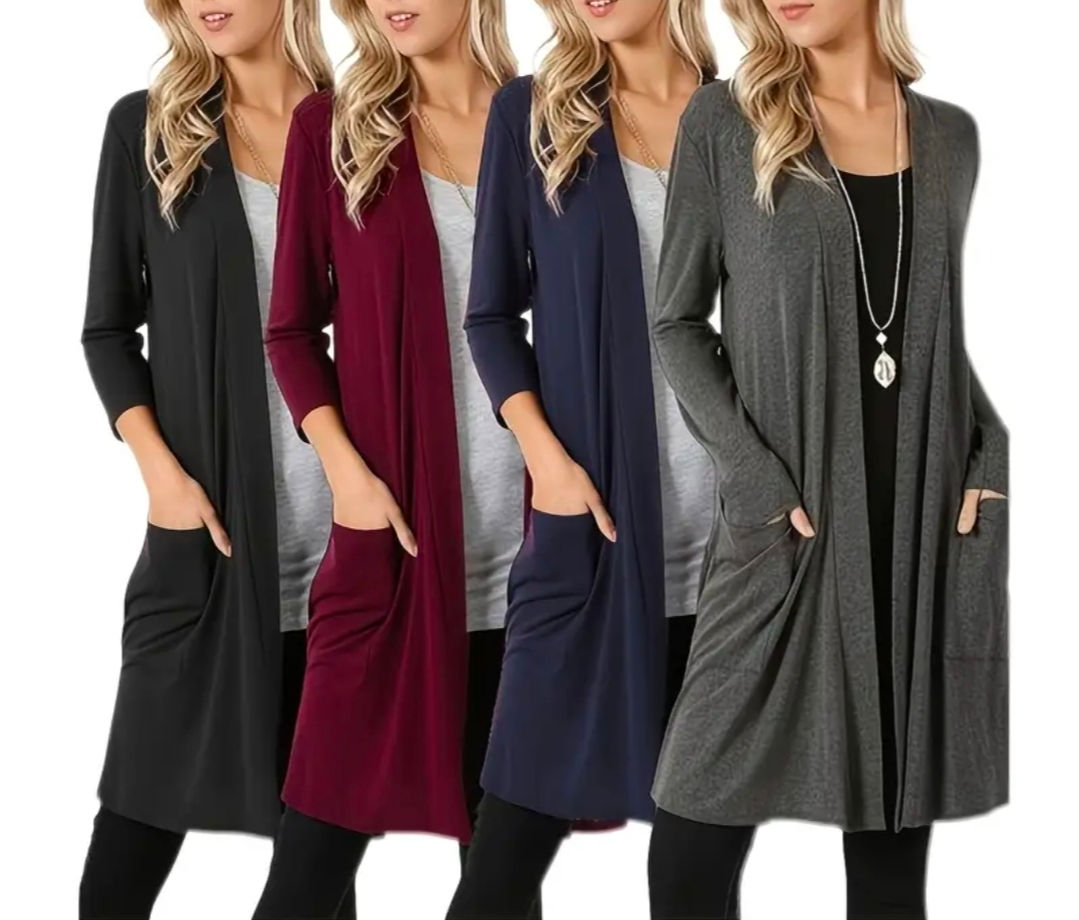 Lightweight Open-front Cardigan (XL Only)
