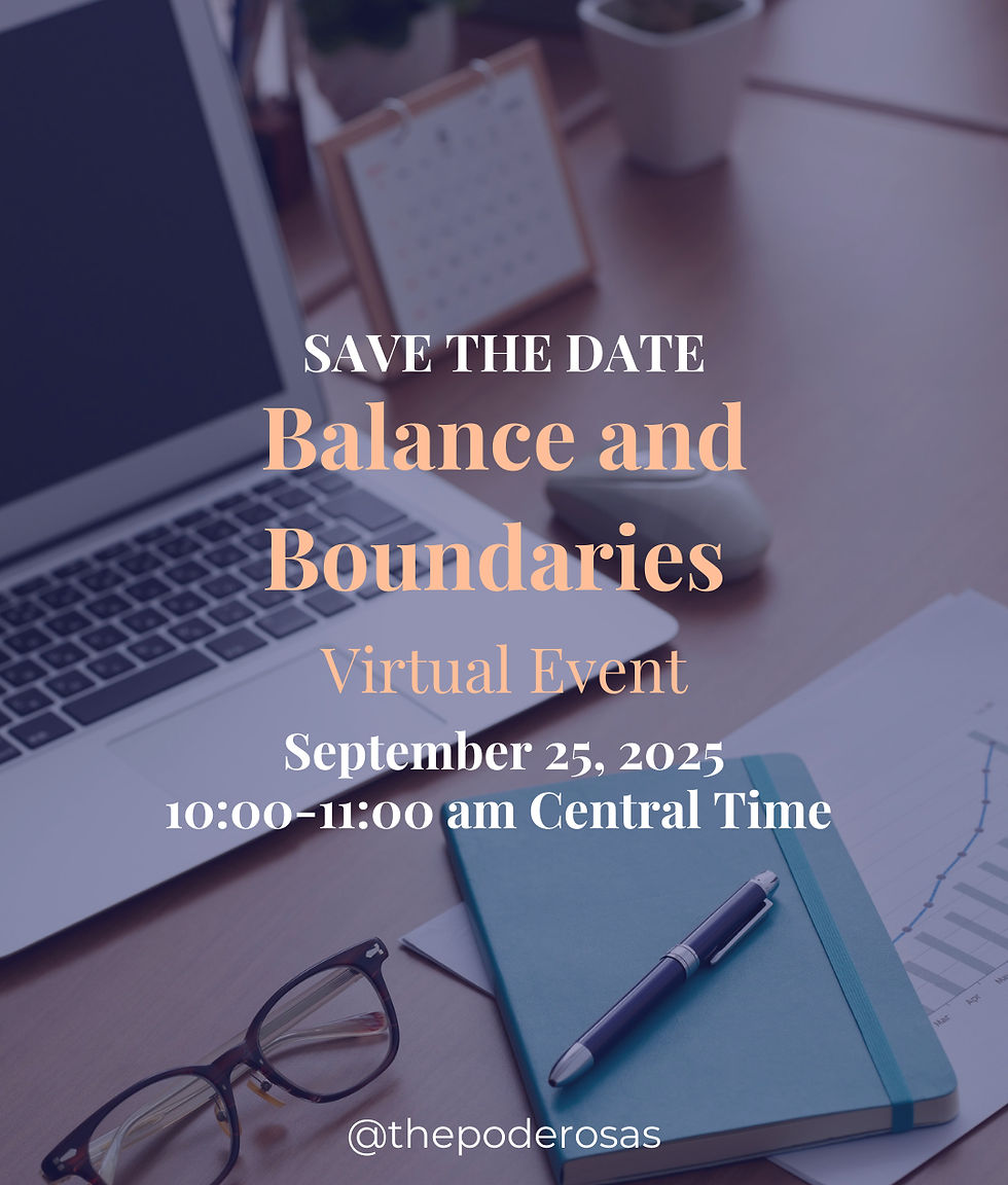 Balance and Boundaries