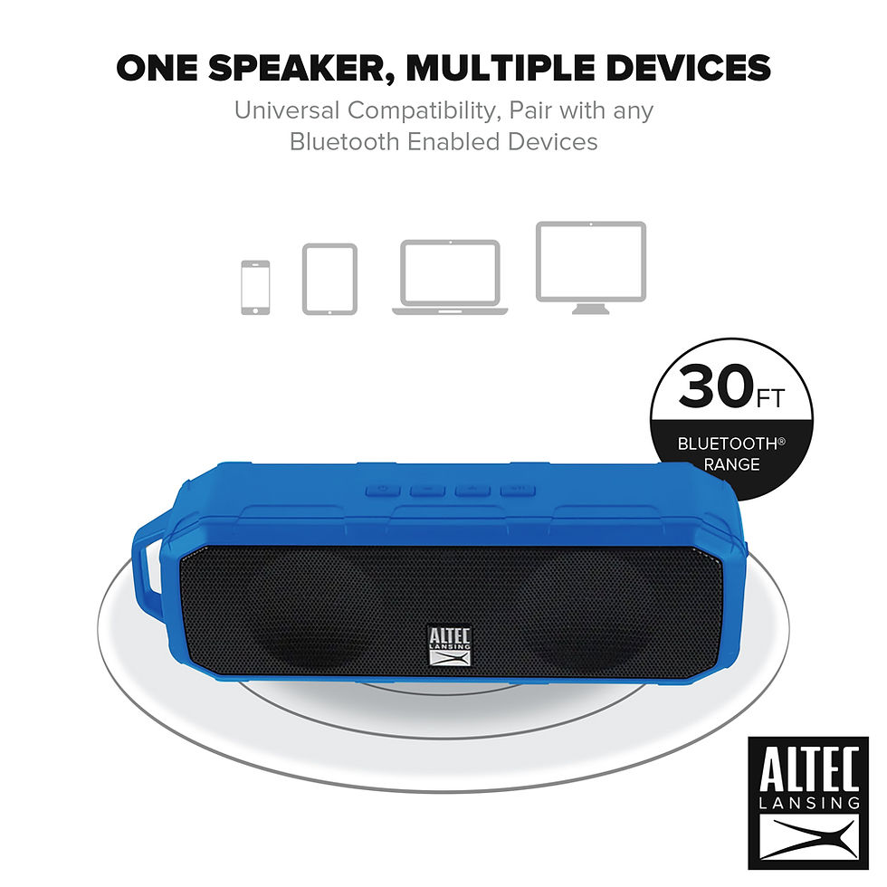 Thumbnail: Altec Lansing Fury Wireless Portable Speaker 