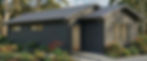The Bilby small second dwelling elevation with corrugated cladding