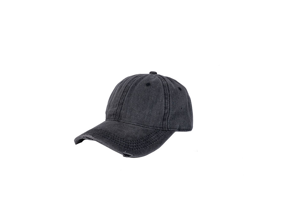 Thumbnail: Cotton Pigment Dyed Distressed Ball Cap