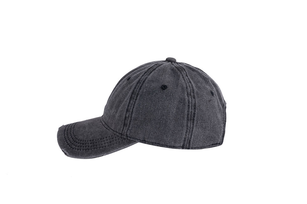 Thumbnail: Cotton Pigment Dyed Distressed Ball Cap