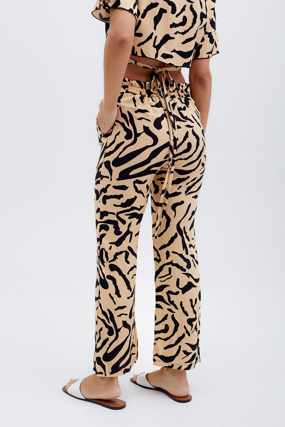 Miniatura: Pantalon Pinzado Fibrana Print