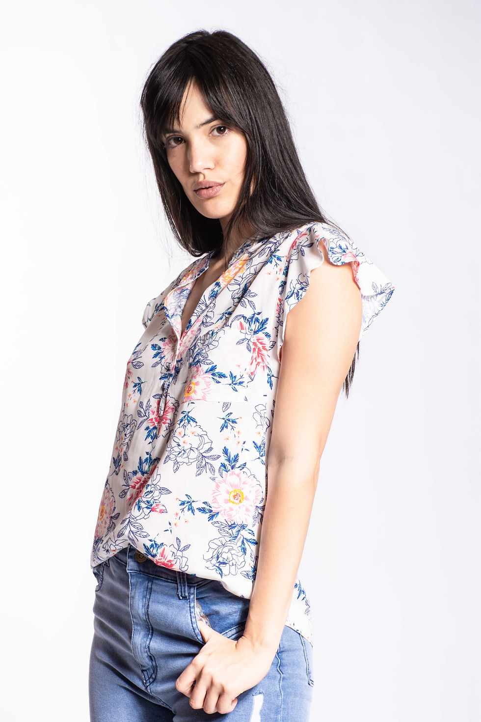 Miniatura: Camisola Voladito Estampa M/C