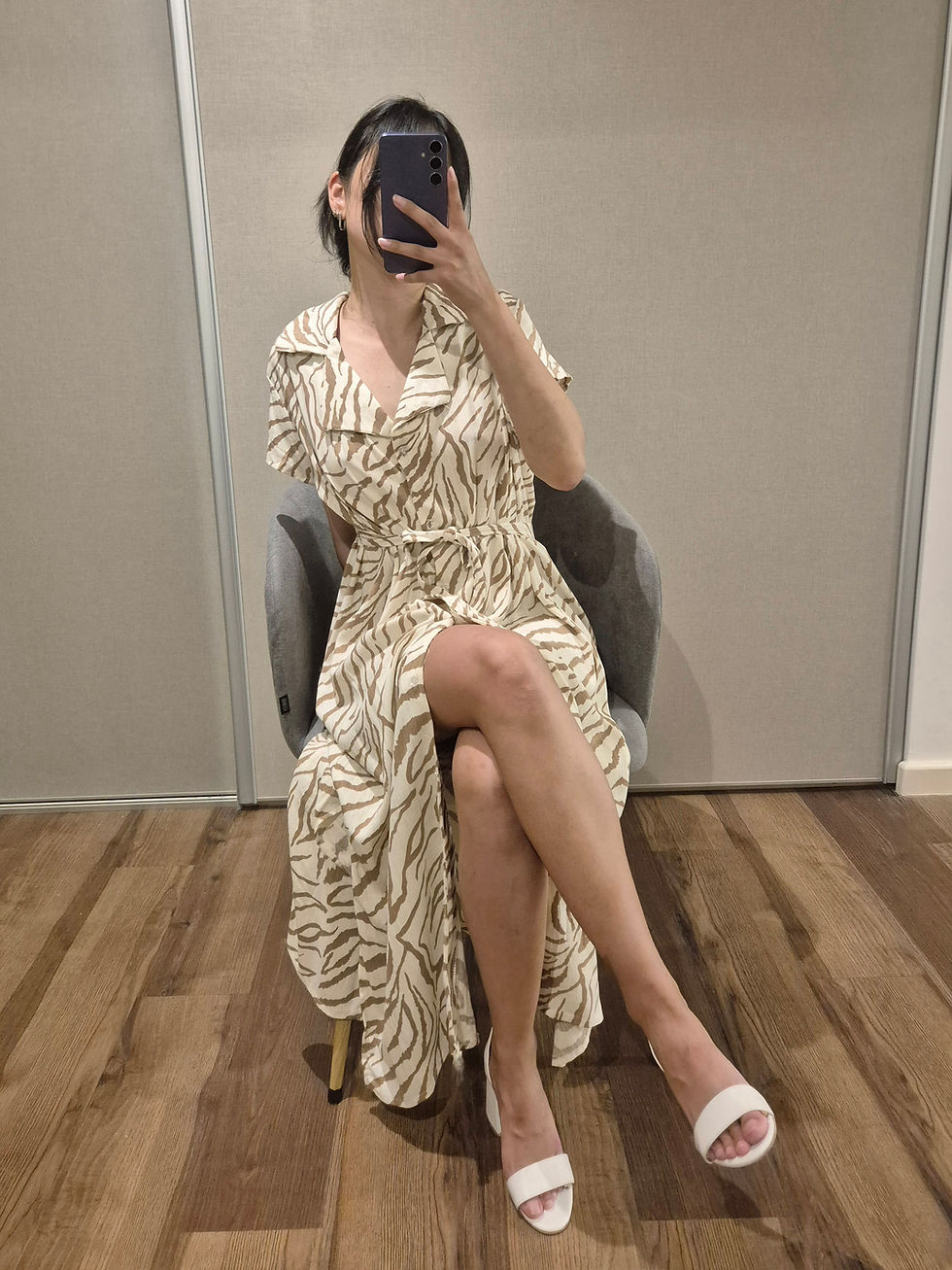 Miniatura: Vestido Londress M/C Lino Print