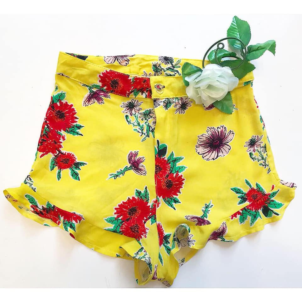 Miniatura: Short Voladito Floreado