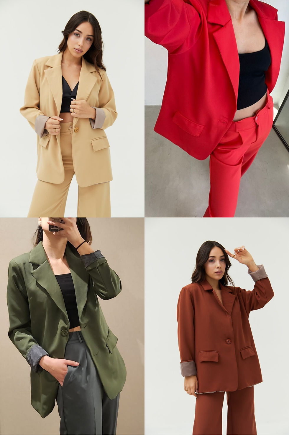 Miniatura: Blazer Oversize Malagon Forrado 