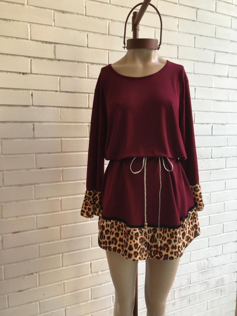 Miniatura: Vestido Lycra Combi Print