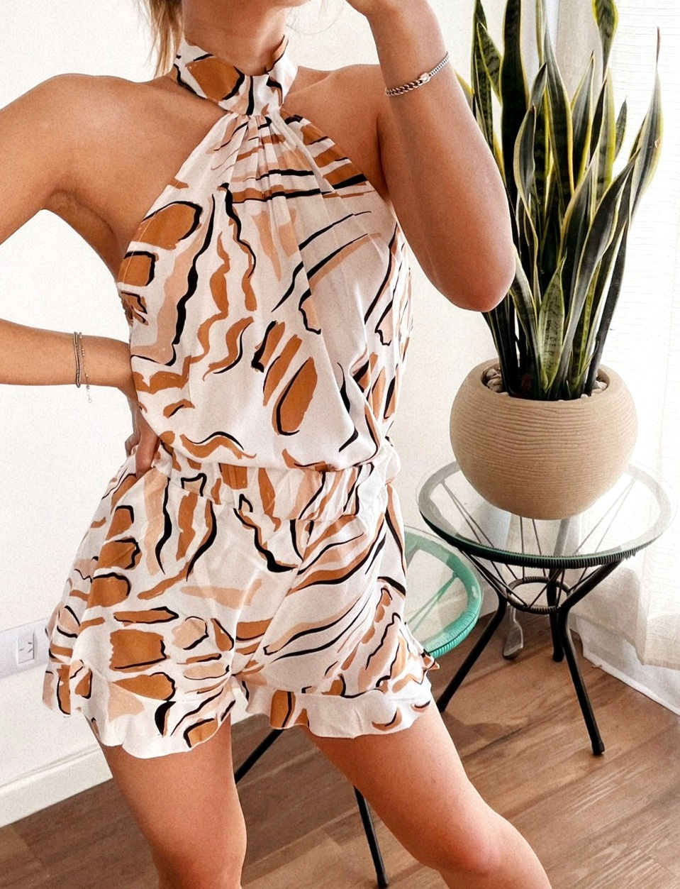 Miniatura: Musculosa Halter Estampado