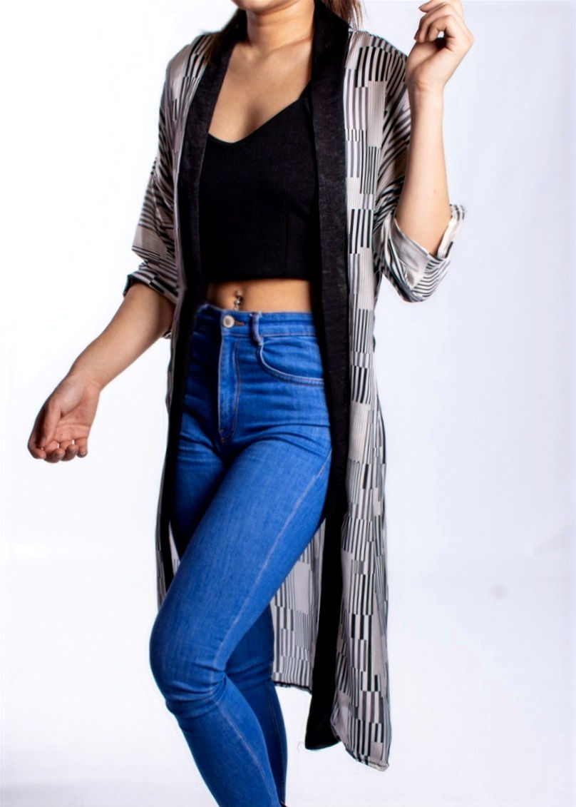 Miniatura: Kimono Seda Estampa