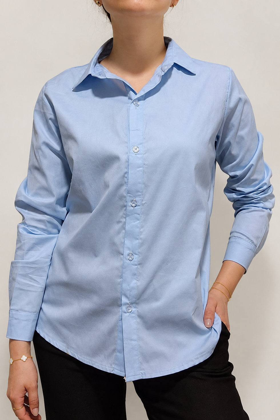 Miniatura: Camisa Entallada Elastizada 