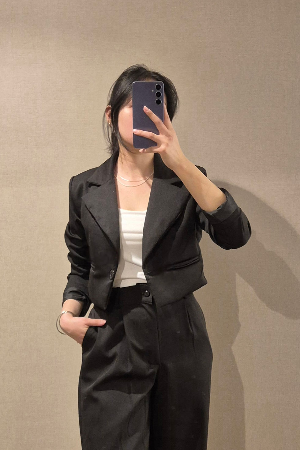 Miniatura: Blazer Forrado Crop