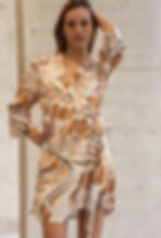 Miniatura: Vestido Cruzado Sasha Estampado
