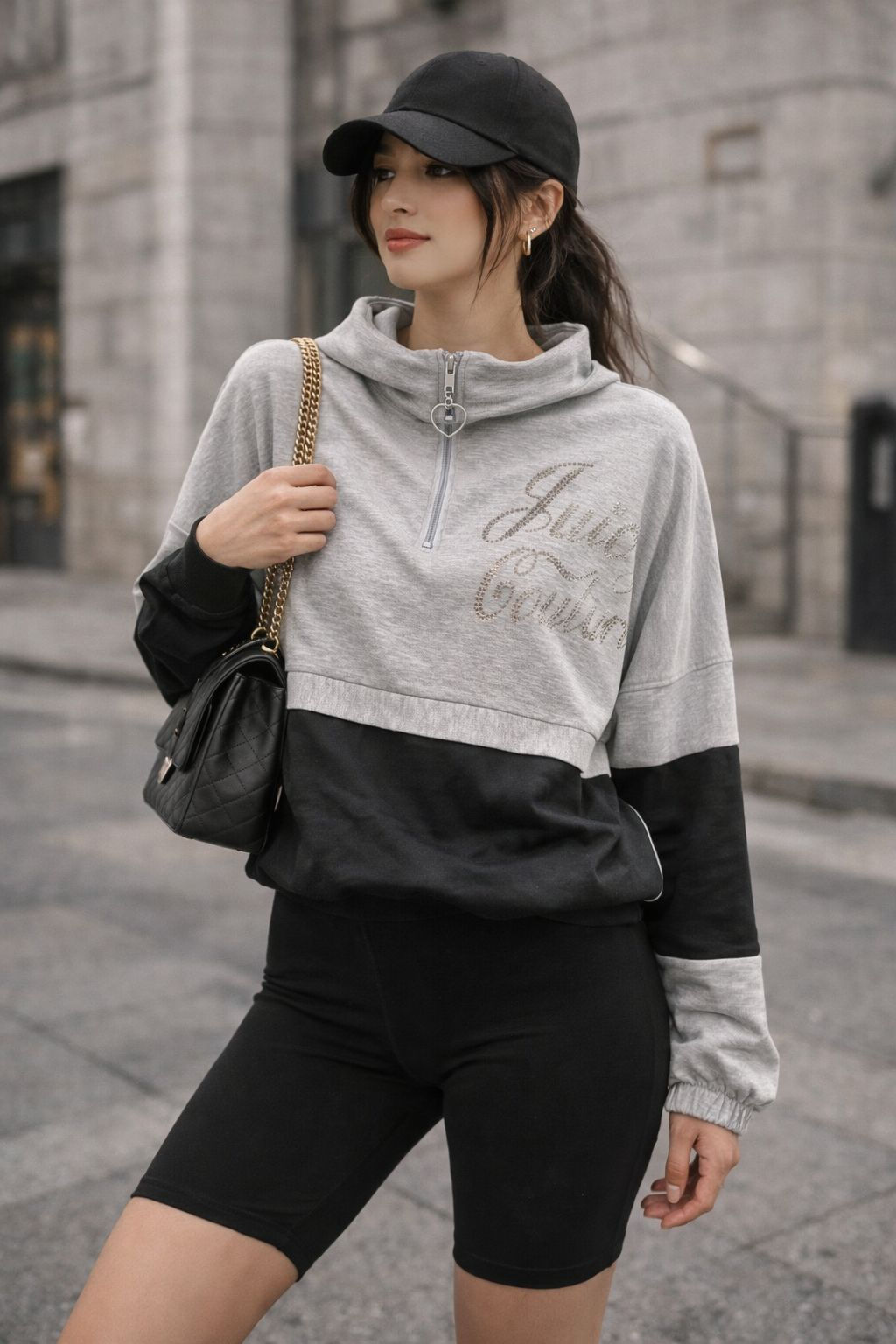 Buzo Rustico Combi Aplique