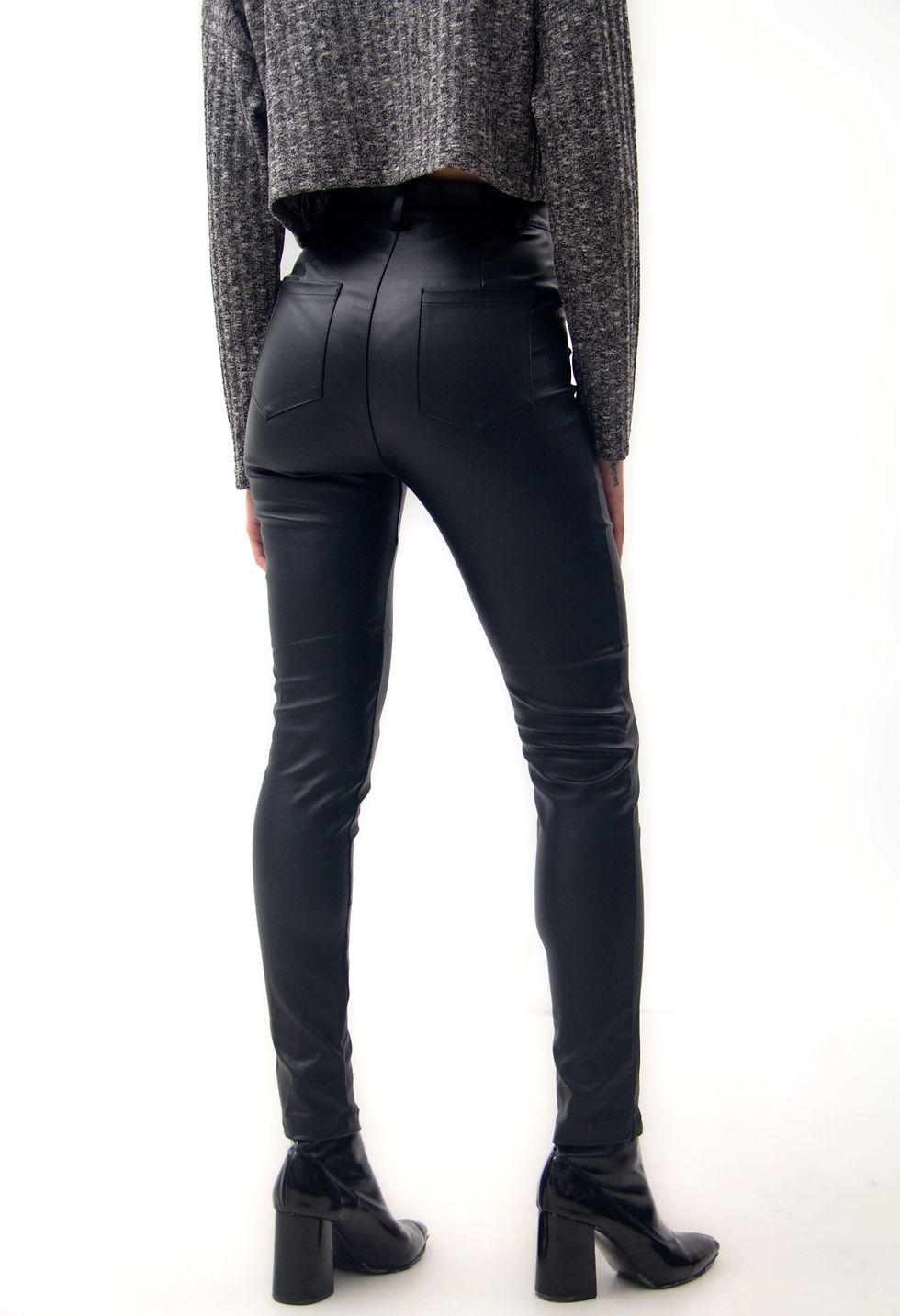 Miniatura: Pantalon engomado Tiro alto