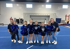 cheer girls with poms