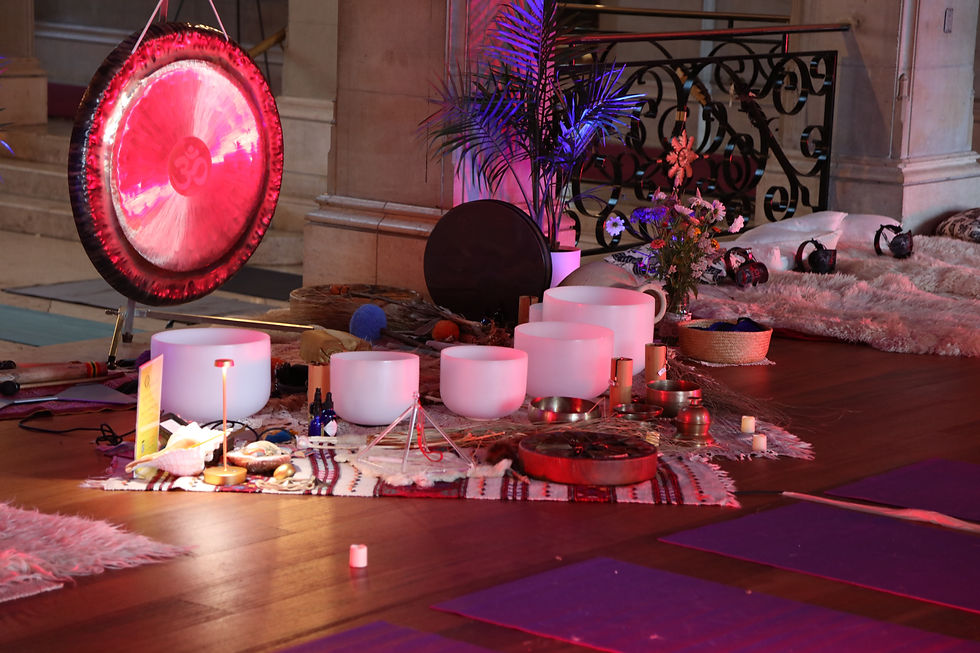 Community Sound Bath Meditation @ Bryant Library