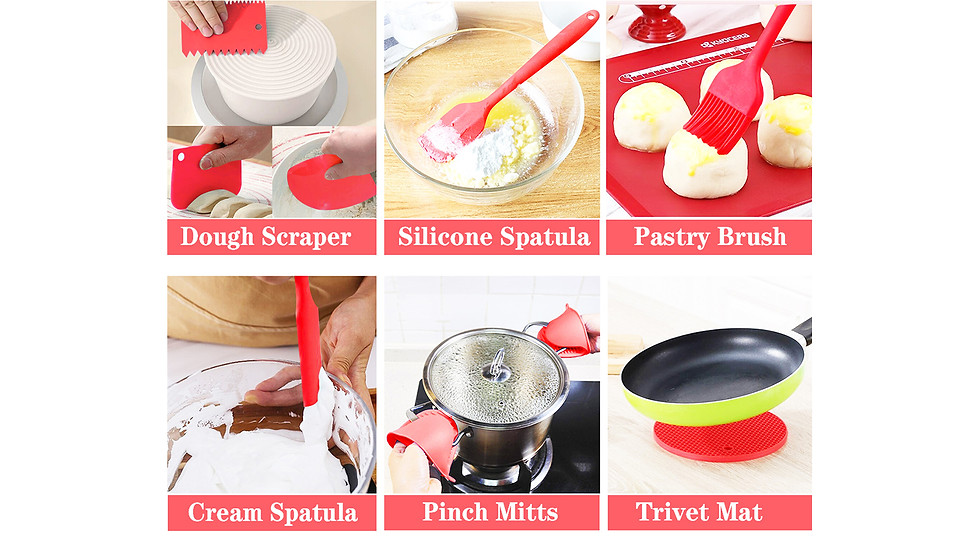 Thumbnail: Esjay Accessories for Ninja Foodi 6.5, 8Qt, Cake Baking Pan for Instant Pot 6, 8
