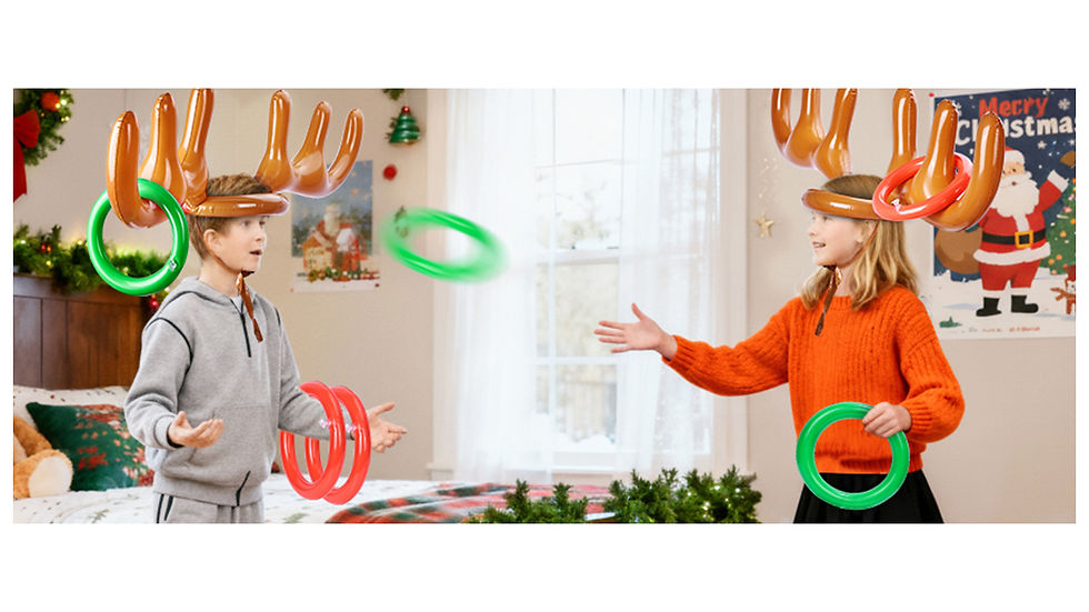 Thumbnail: Santa Pants Christmas Party Games for Kids Adults, Granny Pants Yard Game, Chris