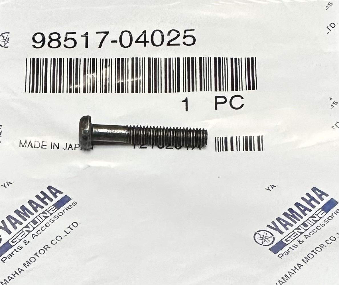 YAMAHA TY80 GENERATOR COIL BOLT 98517-04025