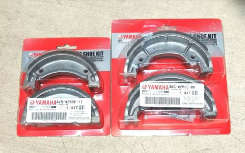 YAMAHA TY125/TY175/TY250 TWINSHOCK FRONT & REAR BRAKE SHOE SET