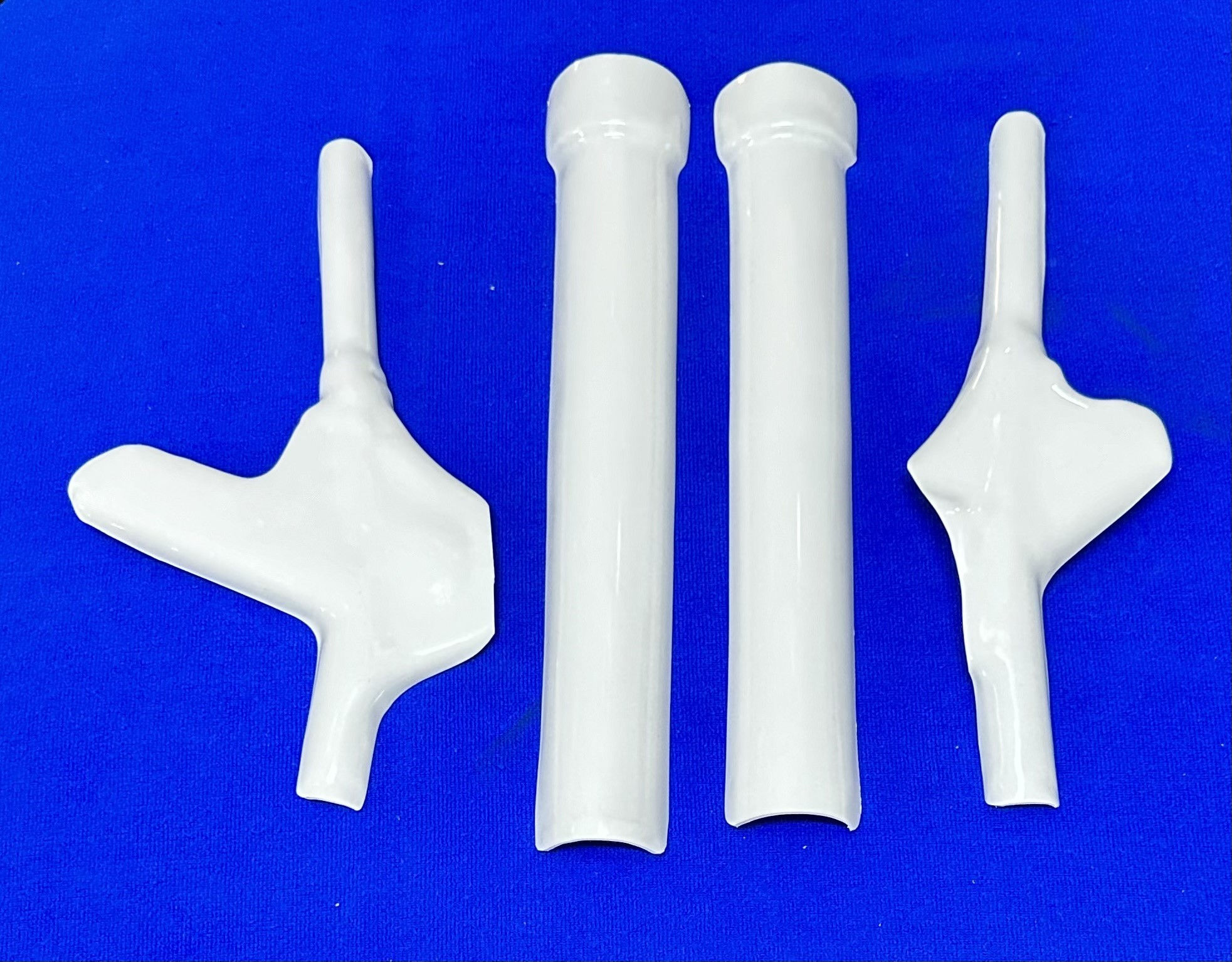 CTC YAMAHA TY250/350 MONO WHITE FORK AND FRAME PROTECTORS