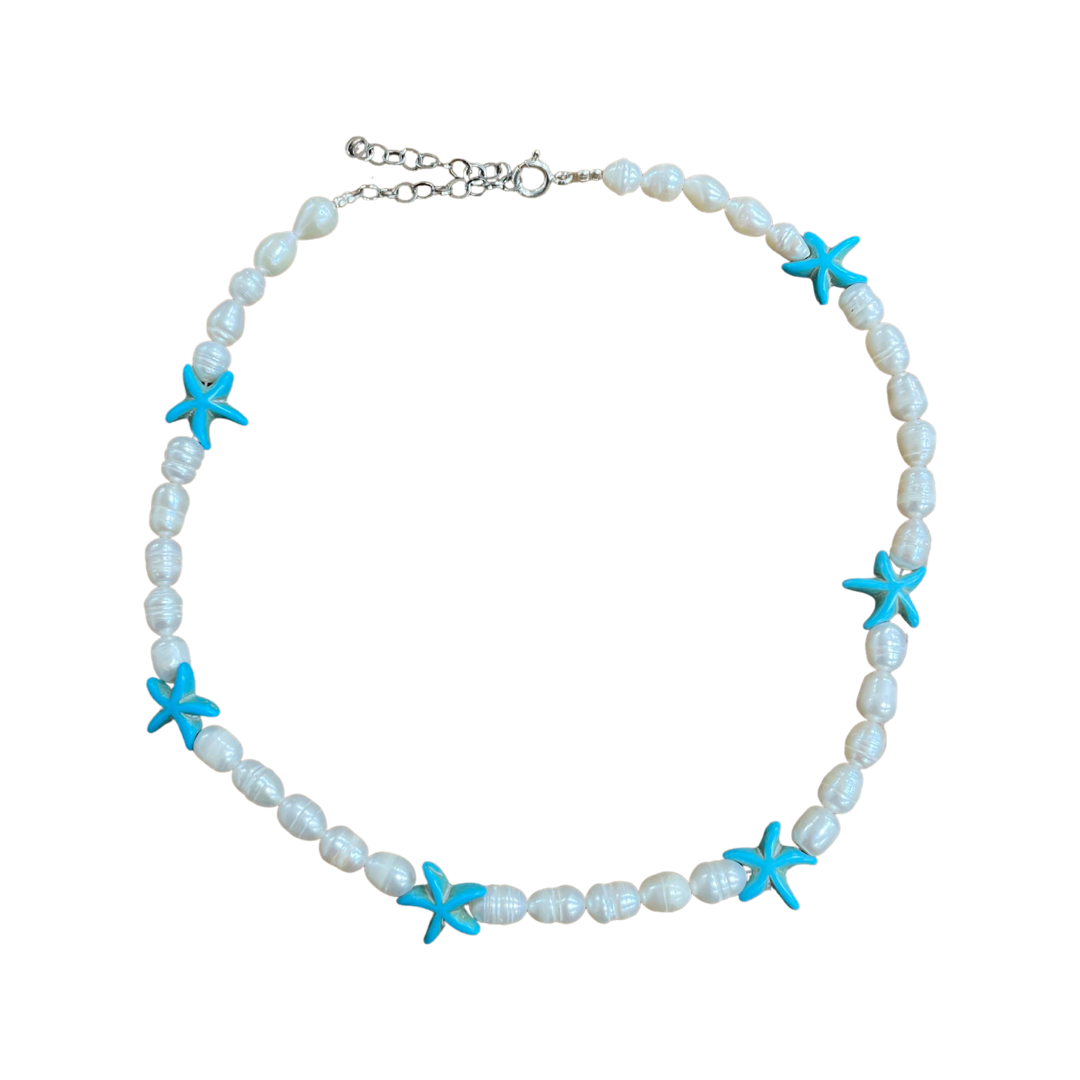 Pearls with a starfish