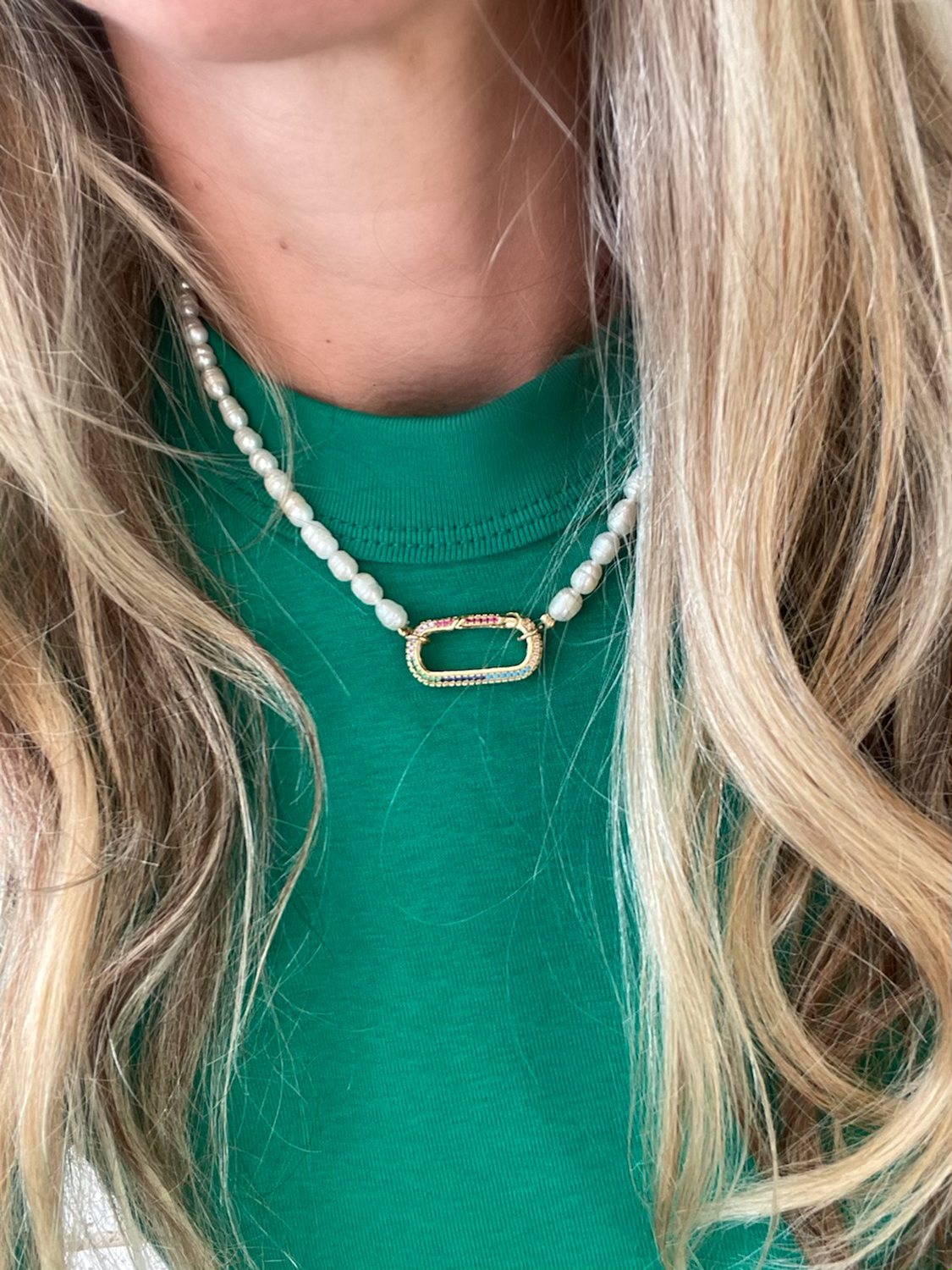 Pearls and cubic zirconia