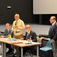 Da sinistra verso destra il legale Valerio Giannattasio, il fondatore Claudio Gubitosi, il notaio Stefano Fazzari e il presidente Pietro Rinaldi
