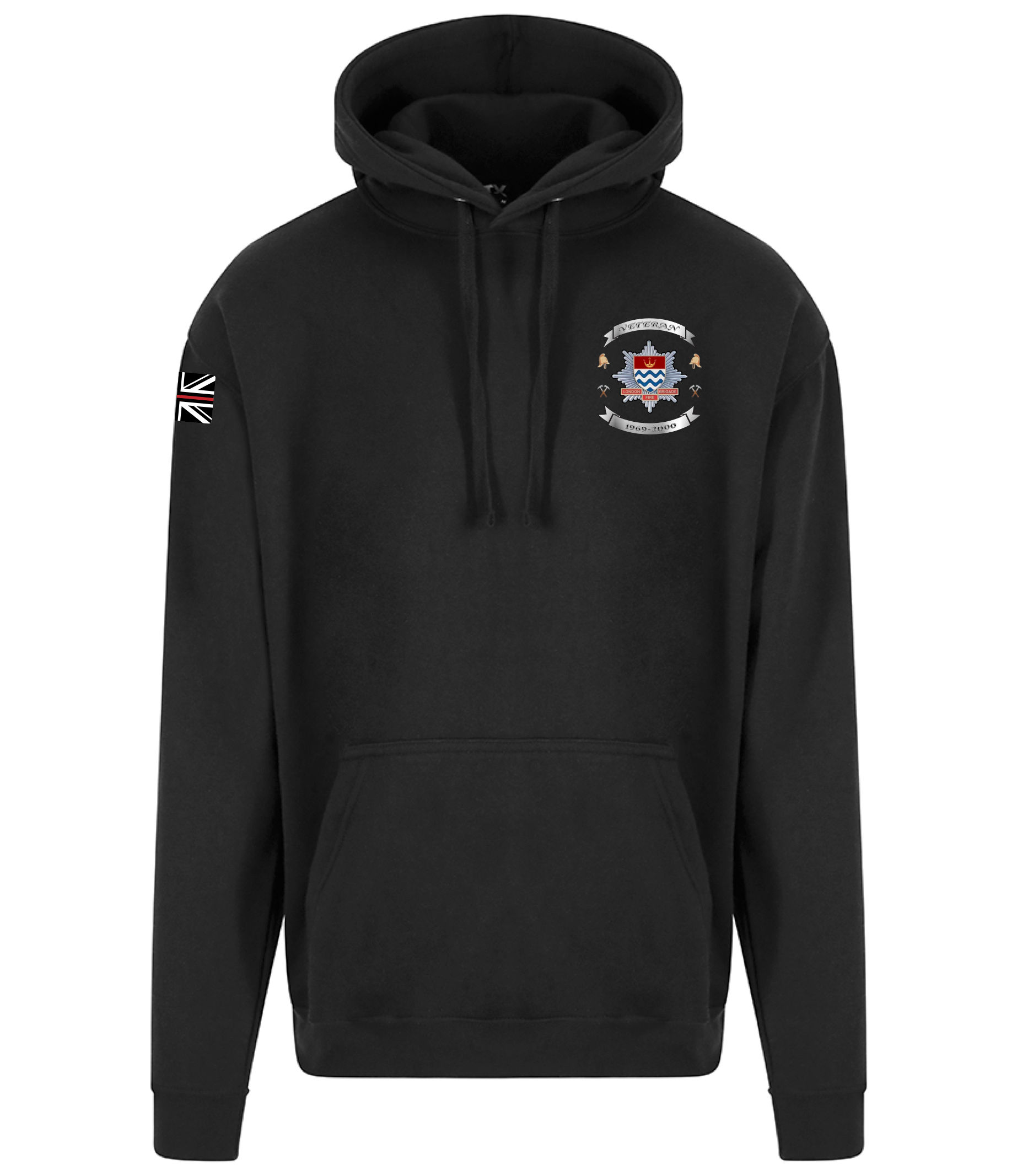 Hoodie With Brigade Badge & Personalisation