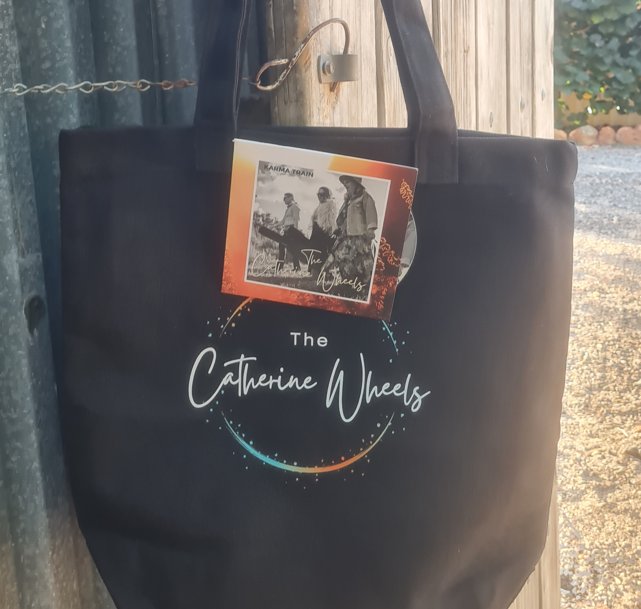 Tote bag and CD bundle