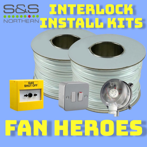 Complete Gas Interlock Installation Accessories Kit The Fan Heroes