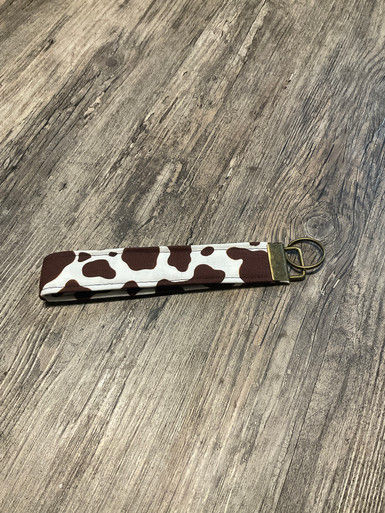 Brown Cow Wristlet