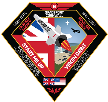 Spaceport Cornwall Badge