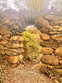 Stone archway