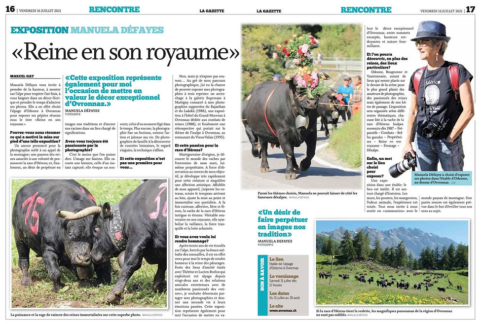 Gazette_expo-reine en son royaume.JPG