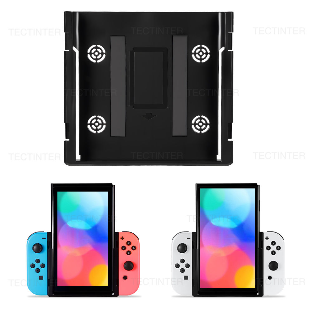 Portrait Mode Flip Grip For Nintendo Switch Console Handheld Vertical Stand Brac