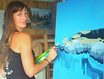 Kimberly Thompson Art Sooke Artist Painter Landscapes Vancouver Island