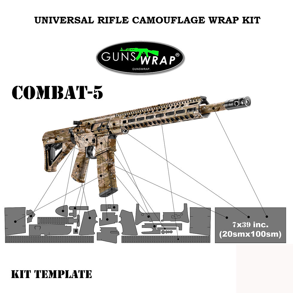 Pikkukuva: AR-15/M4 SKIN COMBAT-5