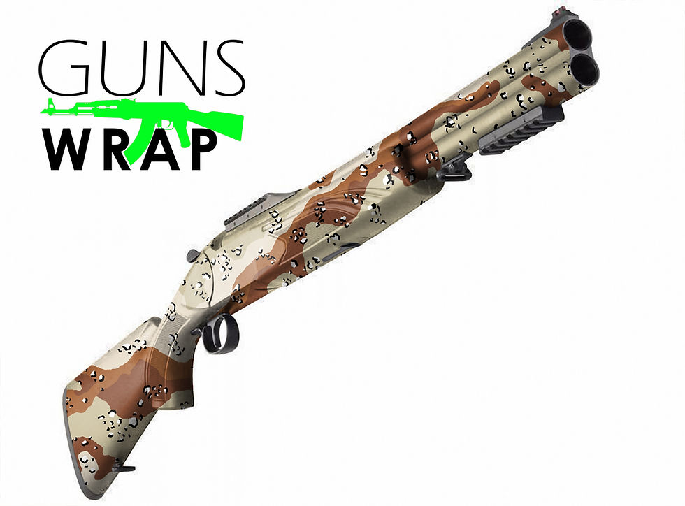 Miniaturbild: Over/Under Shotgun SPORT WRAP GUN SKIN DESERT