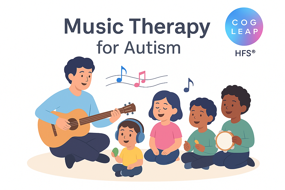 music therapy children ADHD ASD