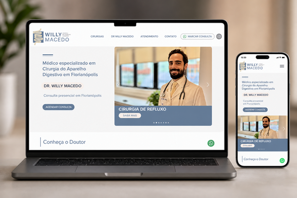 Site do Dr. Willy Macedo