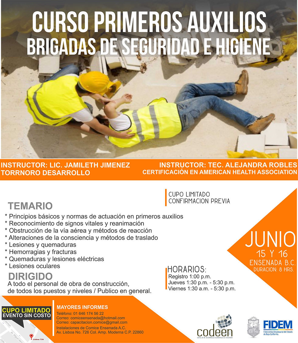 Curso Primeros Aux. Junio