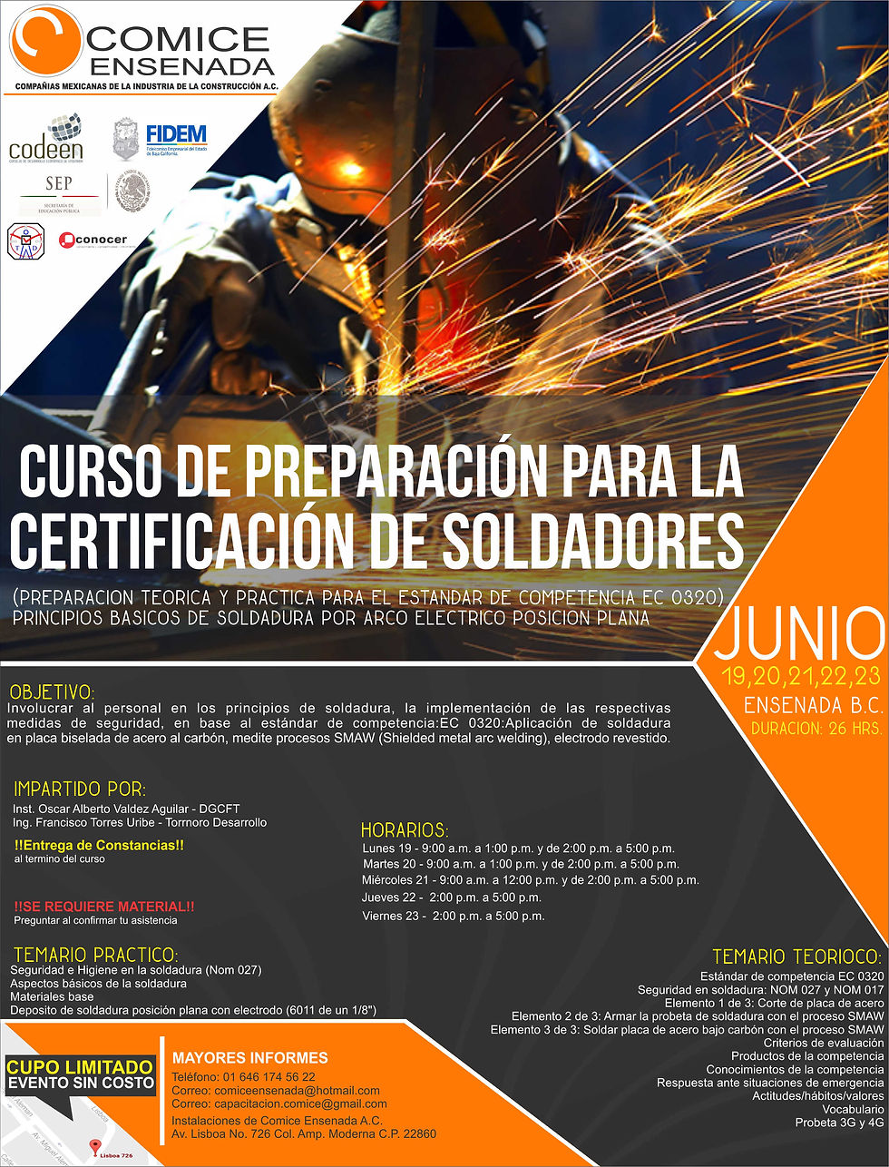 Curso Soldadura Junio