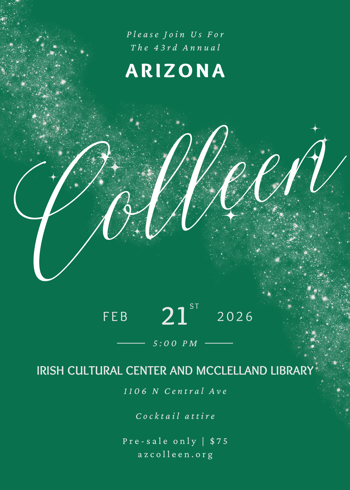 2026 AZ Colleen Selection Tickets