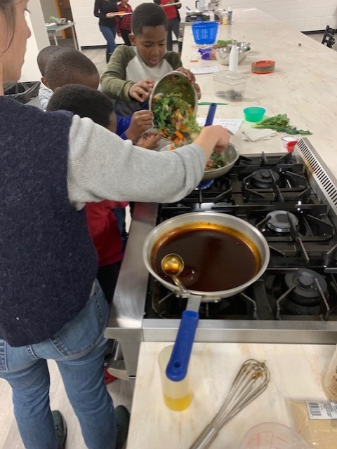 boys girls club demonstration kitchen ma